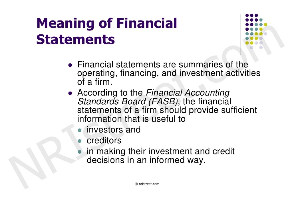 Financial Statement Analysis